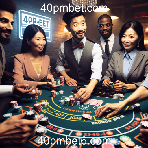 Experiência Imersiva nos Jogos Ao Vivo do 40pmbet.com